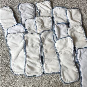 Set of 15 best bottom Cloth Diaper microfiber Inserts (large)